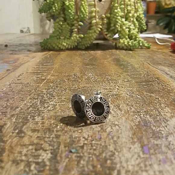 Greek key cuff link - Picture 2 of 2